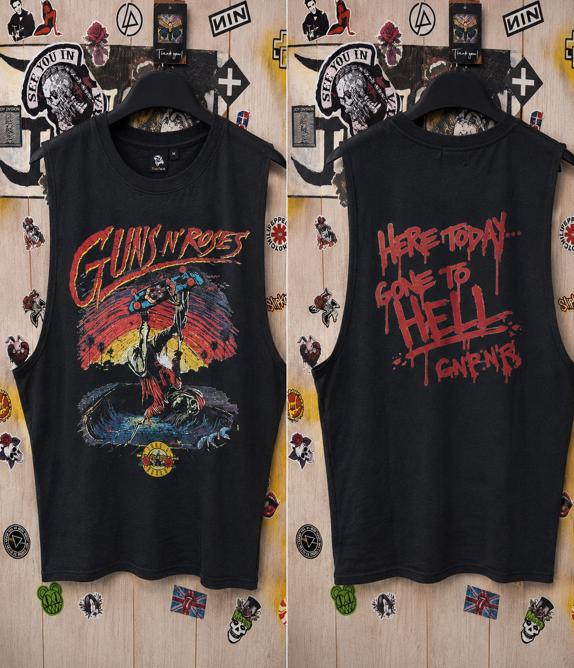 Guns N’ Roses Black Sleeveless Vest