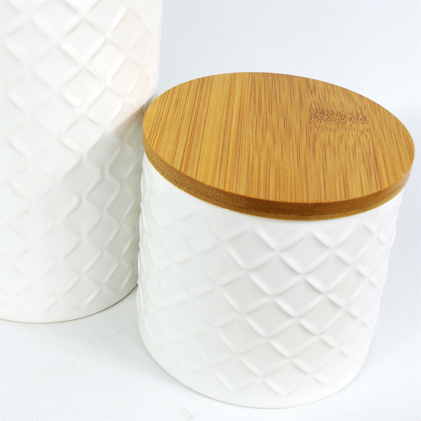 Aapon mini market -Cream Ceramic Canister Set