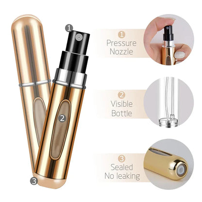 5ml Portable Perfume Atomizer Spray Bottle