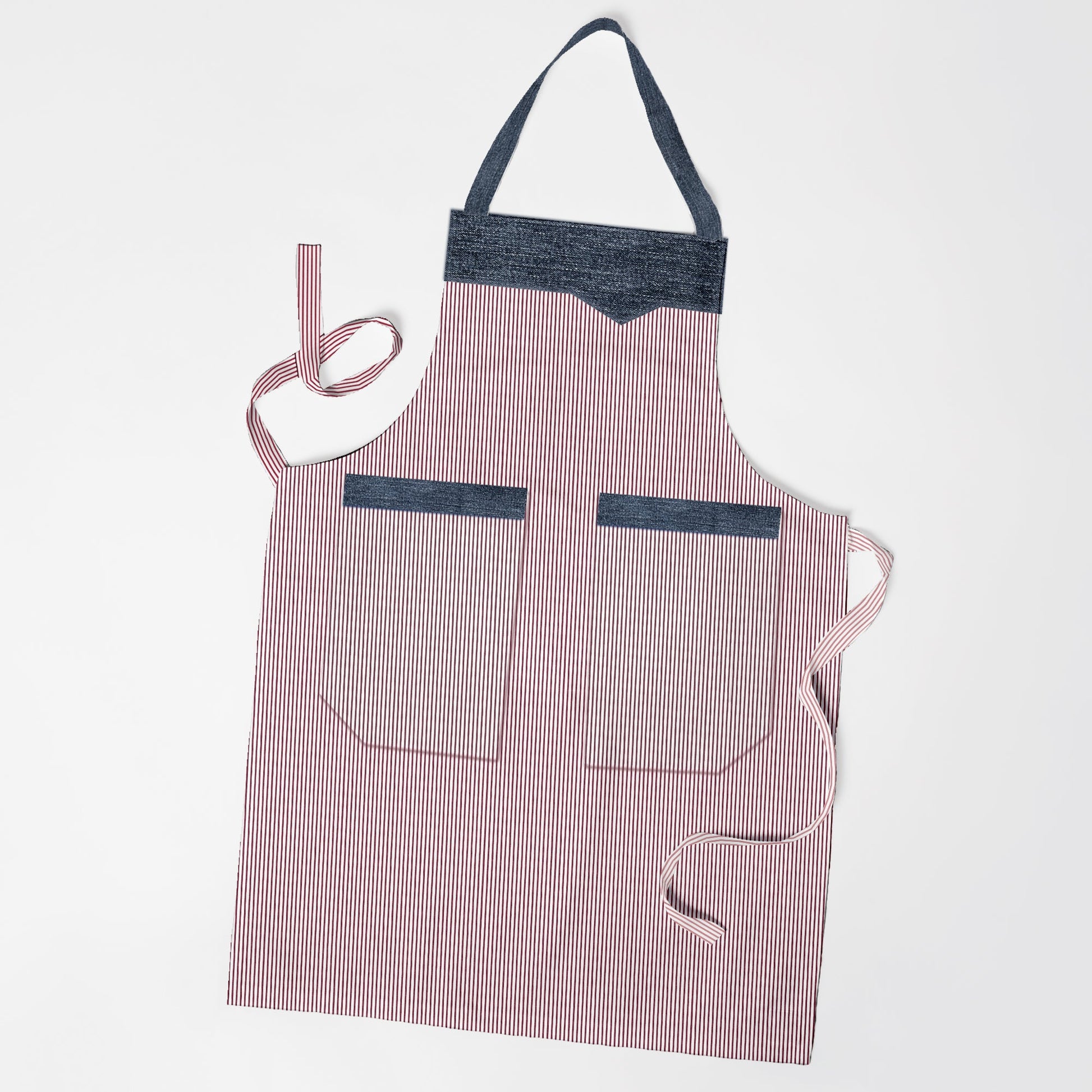 Aapon mini market -Cooking Apron for Women with Double Pocket~5452