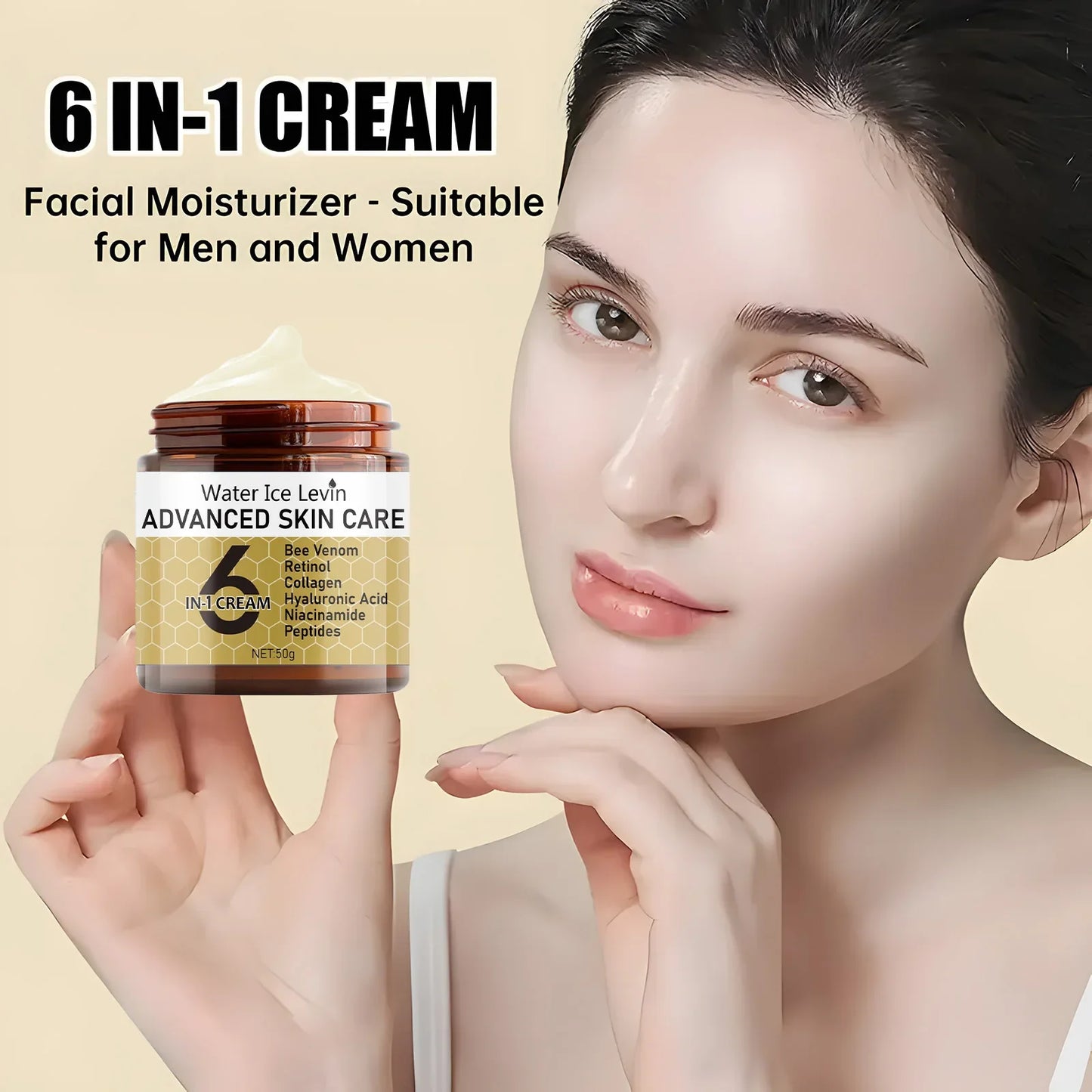 6 in 1 Anti Wrinkle Face Cream Moisturizer