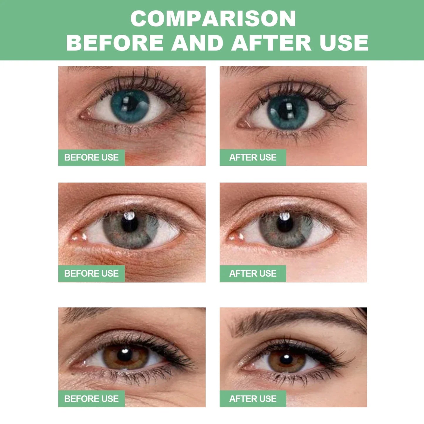 Aapon Mini Market Ltd 60 Pieces Aloe Vera Collagen Eye Mask for Dark Circles