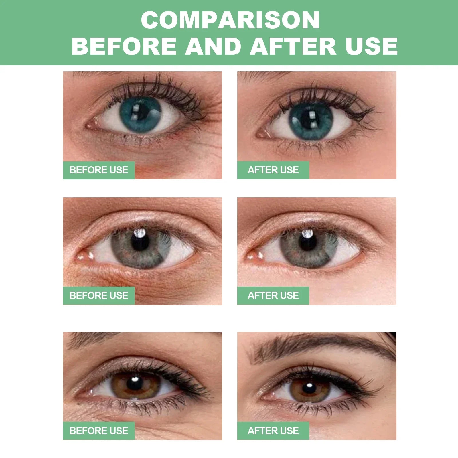 Aapon Mini Market Ltd 60 Pieces Aloe Vera Collagen Eye Mask for Dark Circles