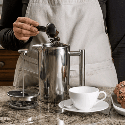 Aapon mini market - Double Stainless Steel Coffee Pot