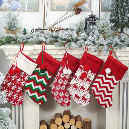 Knitted Christmas stocking – view 6
