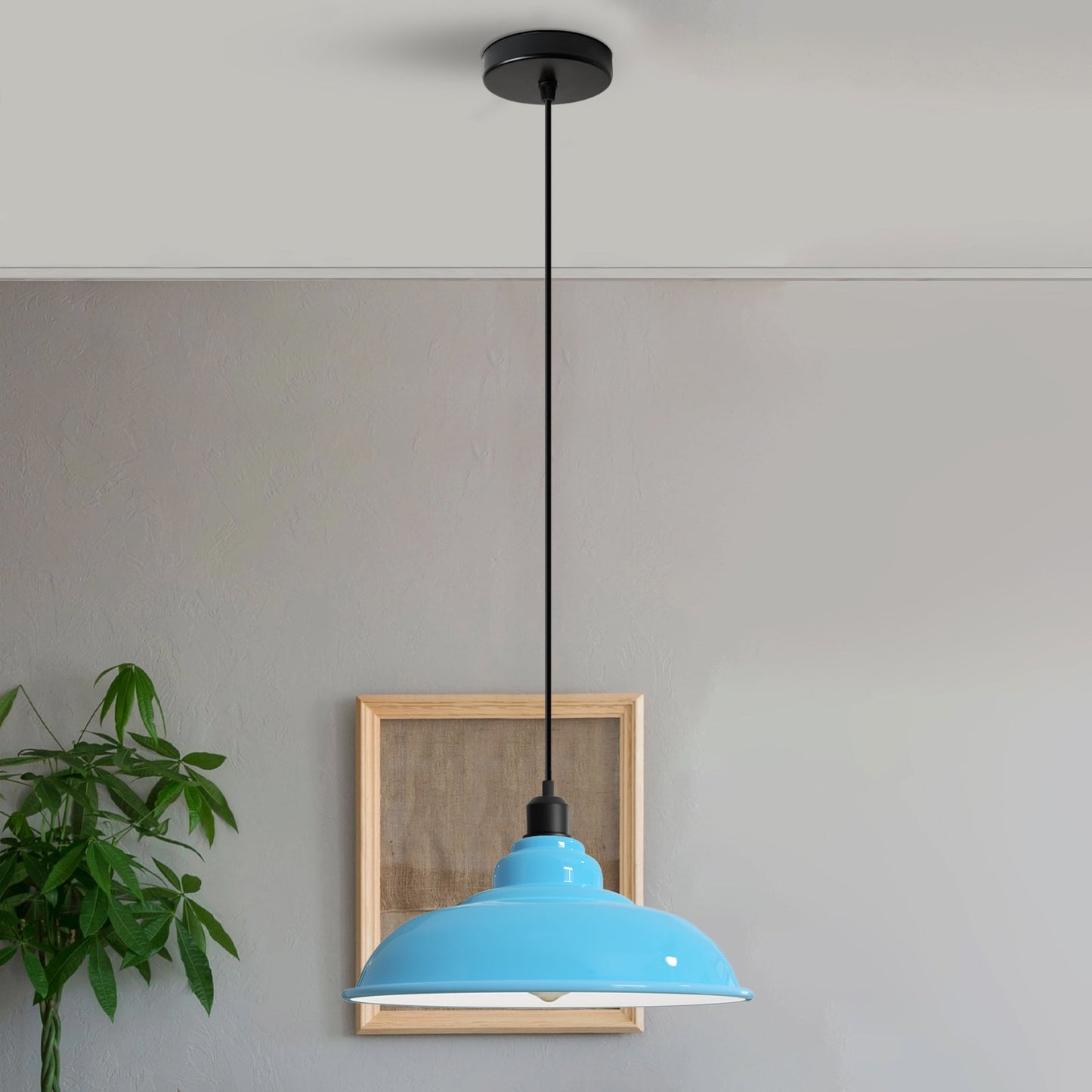 Aapon mini market -Blue Pendant Light 