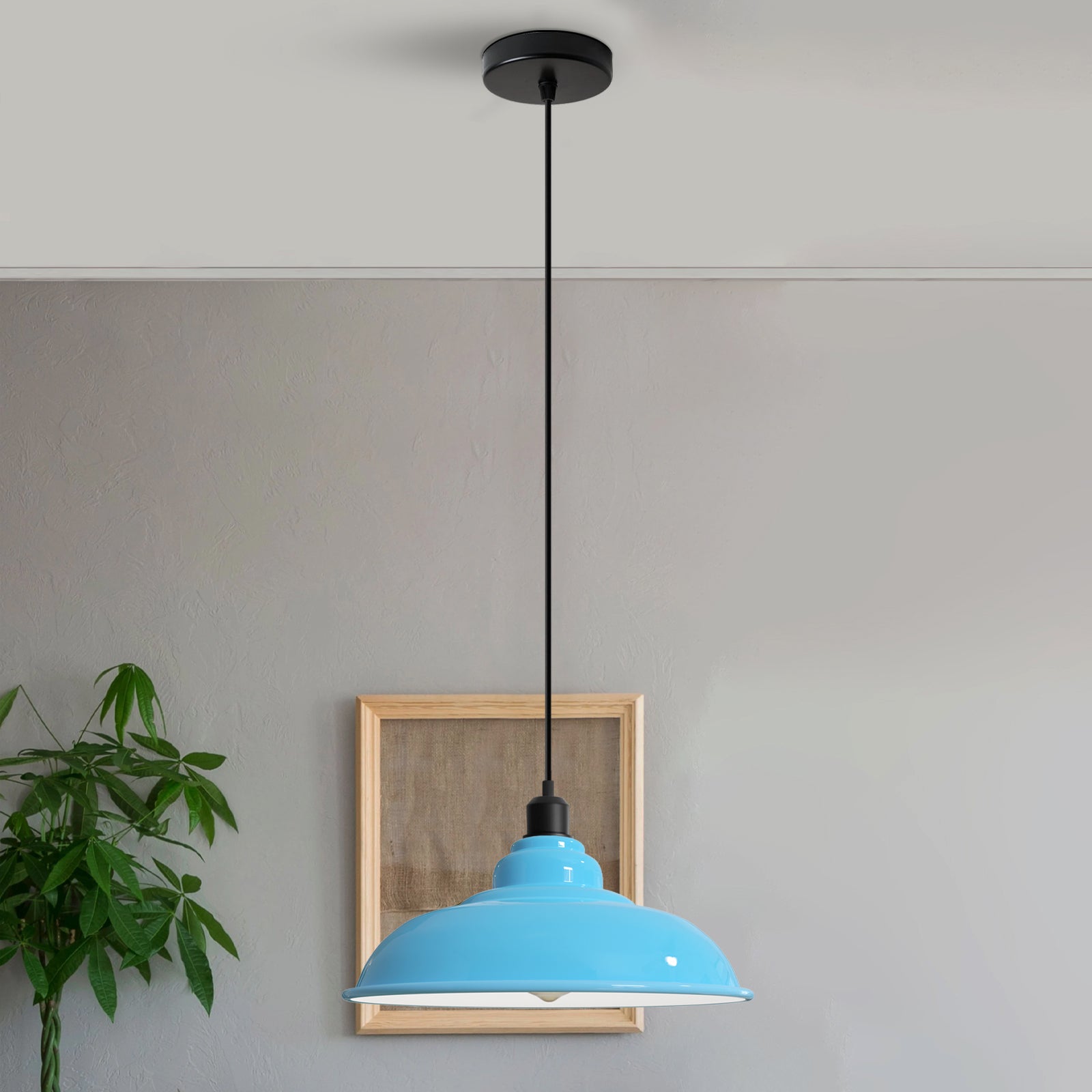 Aapon mini market -Blue Pendant Light 