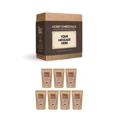 Personalized Specialty Coffee Gift Box – Whole Bean Christmas Edition