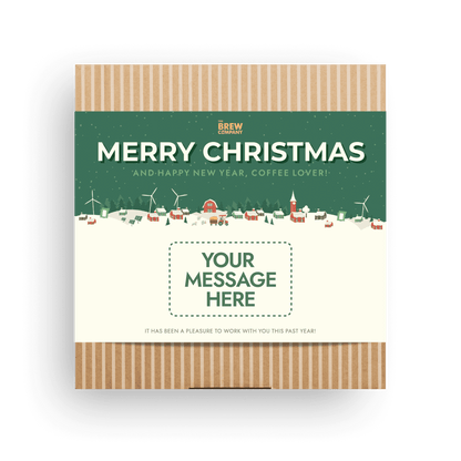 MERRY CHRISTMAS COFFEE GIFT BOX CUSTOM