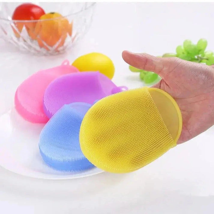 Aaponminimarket Silicone Dish Washing Scrubber