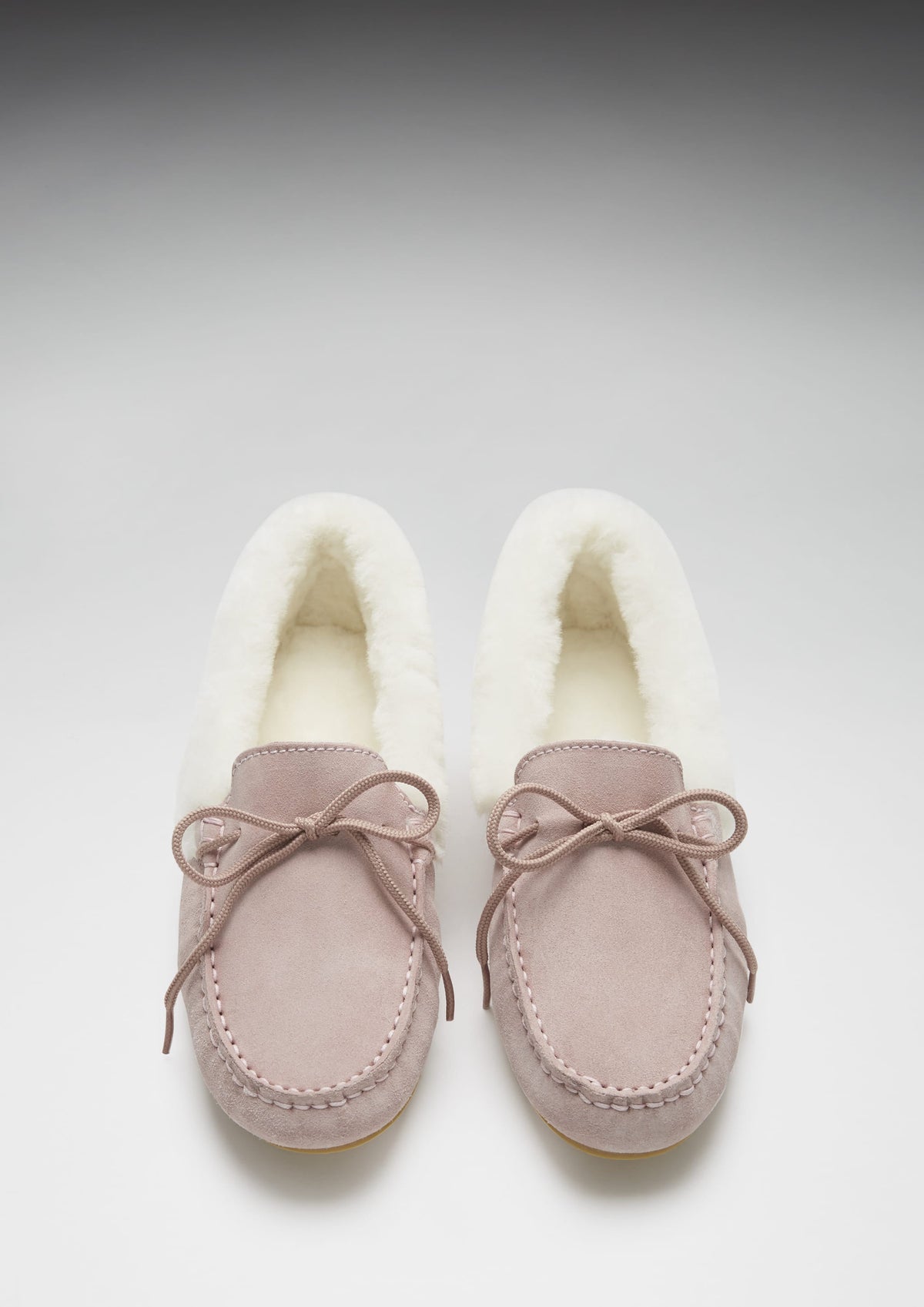 Hugs & Co. Women's Sheepskin Slippers, Ice Pink – view 2