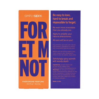Aaponminimarket Simply Sexy Forget Me Not Perfume 0.3 oz