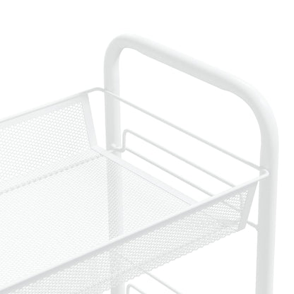 Aapon mini market -NNEVL 5-Tier Kitchen Trolley White