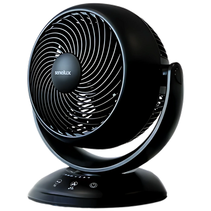 Aapon Mini Market Ltd Senelux 8 Inch Cooling Fan with Remote Control, Automatic Oscillation