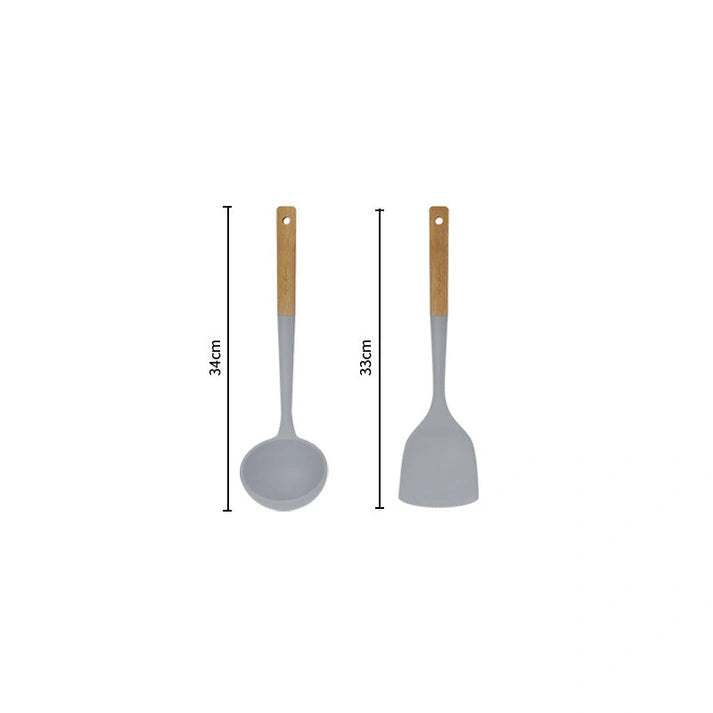 Aaponminimarket Heat-Resistant Silicone Utensils