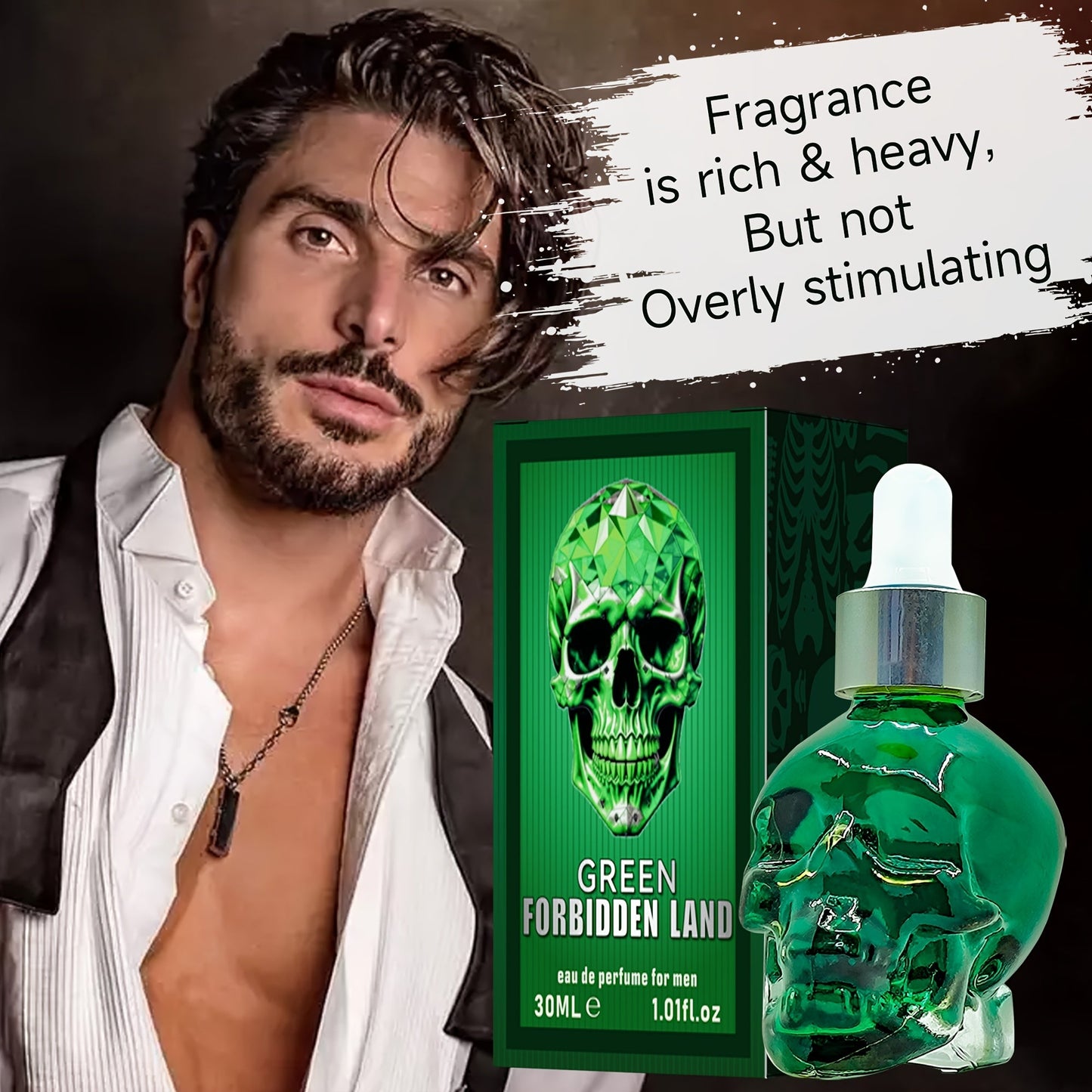 NNETM Forbidden Land Perfume Oil for Men