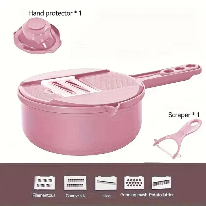 Aaponminimarket 9-in-1 Vegetable Cutter