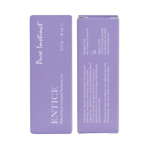 Aaponminimarket Pure Instinct Pheromone Perfume Oil Entice Dropper 0.5 oz.