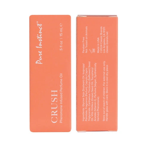 Aaponminimarket Pure Instinct Pheromone Perfume Oil Crush Dropper 0.5 oz.