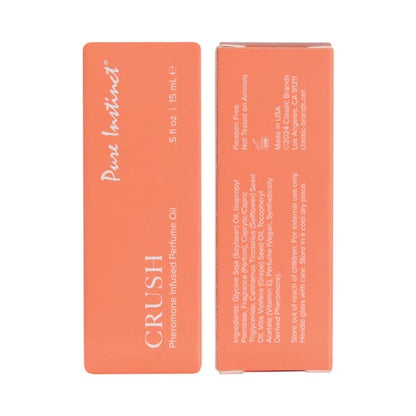 Aaponminimarket Pure Instinct Pheromone Perfume Oil Crush Dropper 0.5 oz.