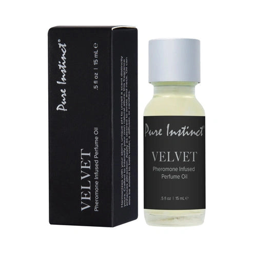 Aaponminimarket Pure Instinct Pheromone Perfume Oil Velvet Dropper 0.5 oz.
