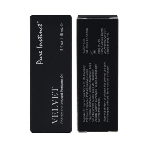 Aaponminimarket Pure Instinct Pheromone Perfume Oil Velvet Dropper 0.5 oz.