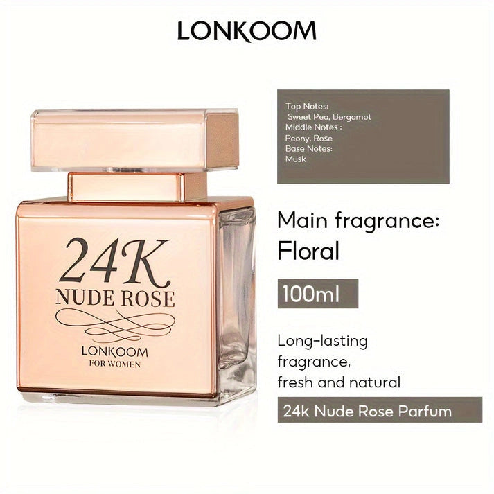 Aaponminimarket 24K Nude Rose LONKOOM for Women