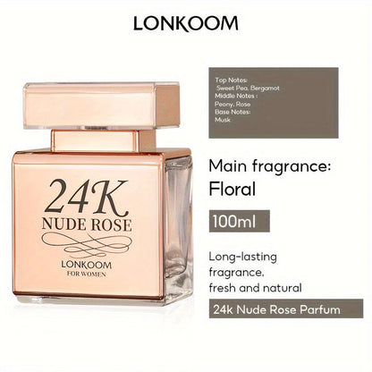 Aaponminimarket 24K Nude Rose LONKOOM for Women