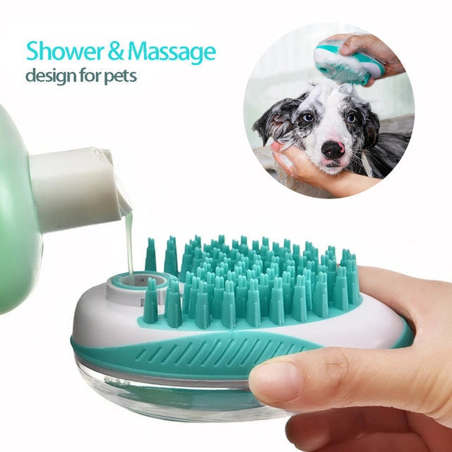 Aaponminimarket Bath Brush Comb (Cleaning Tool Pet Supplies)