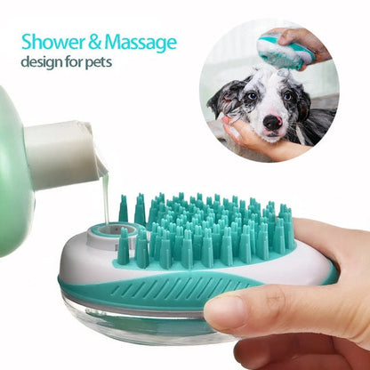 Aaponminimarket Bath Brush Comb (Cleaning Tool Pet Supplies)