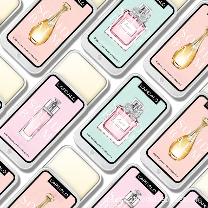 NNETM Portable Pocket Balm Solid Travel Perfume Men Women