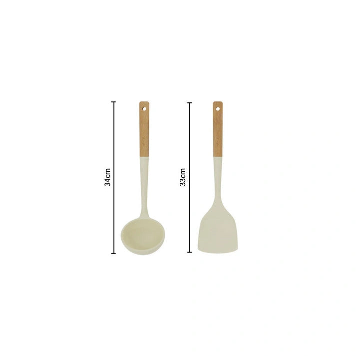 Aaponminimarket Heat-Resistant Silicone Utensils