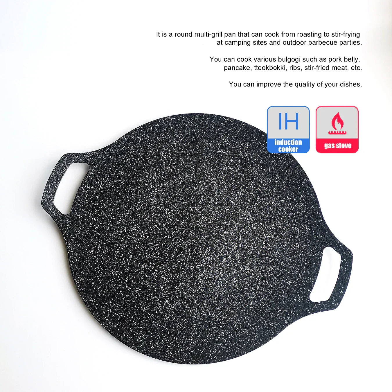 Aapon mini market -Non-Stick BBQ Frying Plate