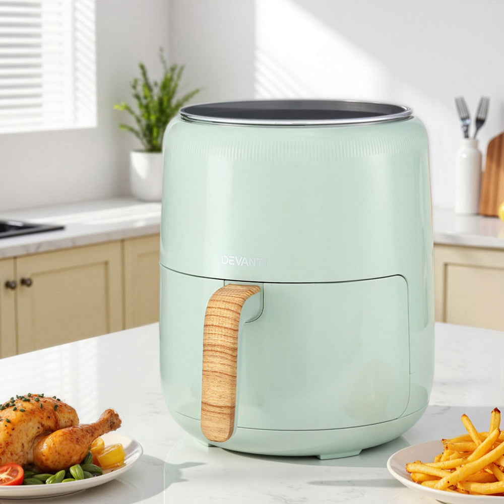 Devanti 5L Green Air Fryer