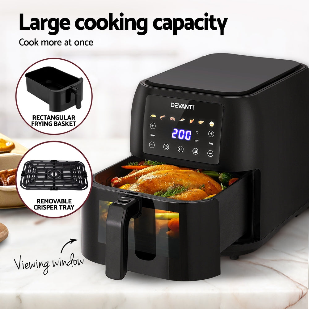 NNEDSZ 8L LCD Air Fryer