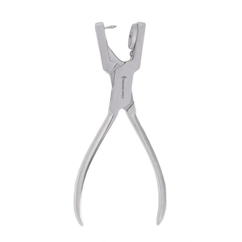 Ainsworth Rubber Dam Punch Plier | Endodontic Training Instrument for Dental Students