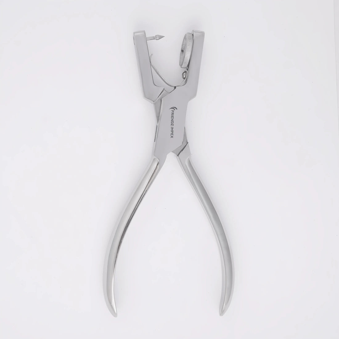 Ainsworth Rubber Dam Punch Plier | Endodontic Training Instrument for Dental Students