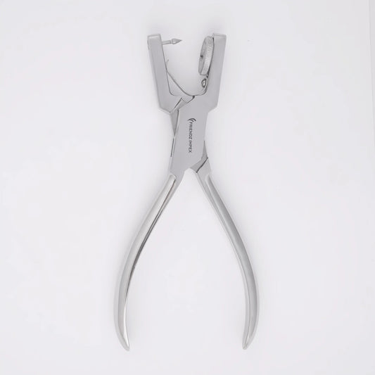 Ainsworth Rubber Dam Punch Plier | Endodontic Training Instrument for Dental Students