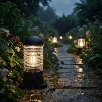 IP54 Outdoor Bollard Light E27 Garden Pillar Pathway Driveway ~ 5121