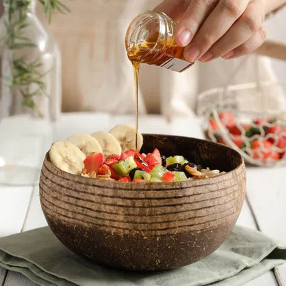 Aapon Mini Market Coconut Bowls & Spoons Set