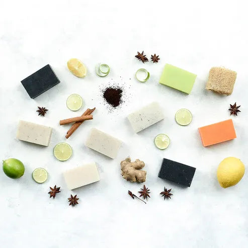 Aapon Mini Market Lime & Sea Salt Natural Soap Bar