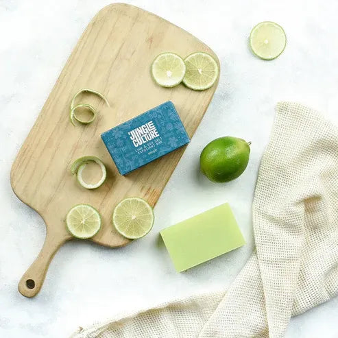 Aapon Mini Market Lime & Sea Salt Natural Soap Bar