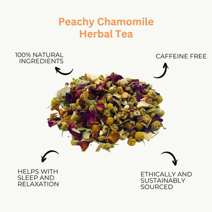 Aapon Mini Market Peachy Chamomile Loose Leaf Tea