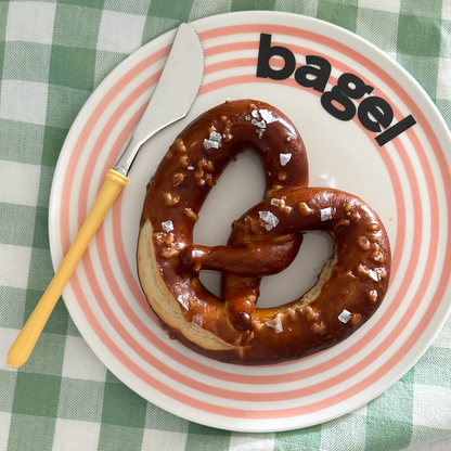 Aapon mini market -Striped Dessert Plate