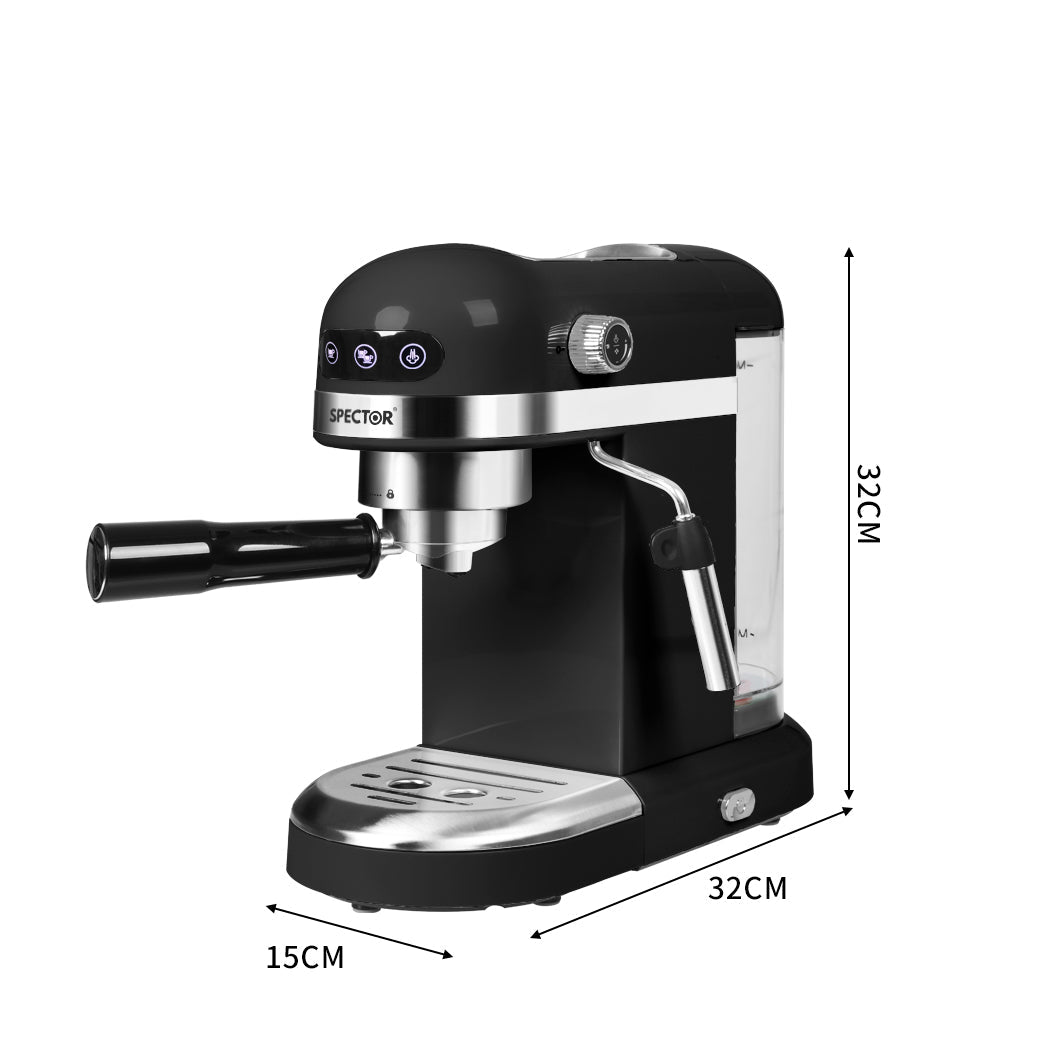 Aapon mini market - NNEIDS Spector Espresso Machine (Black)