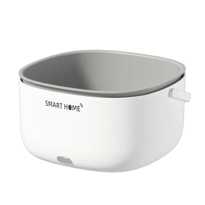 Portable ultrasonic vegetable washing machine with drain basket