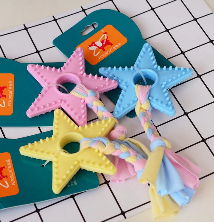 Aaponminiamrket Safe Non-toxic Rubber Dog Toy