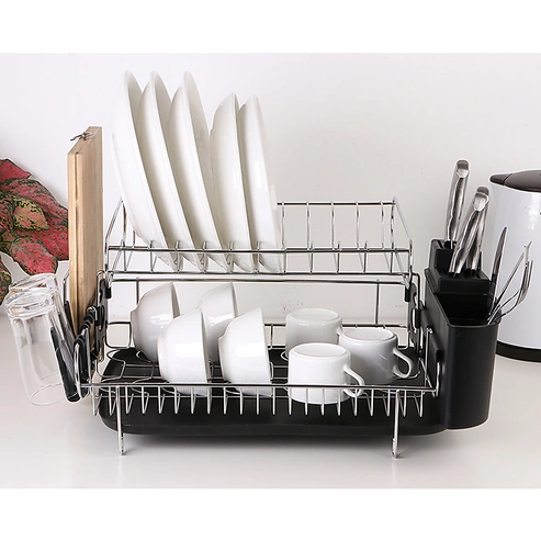 AaponminimarketNNEDSZ Dish Drying Rack Drainer Cup Plate Holder