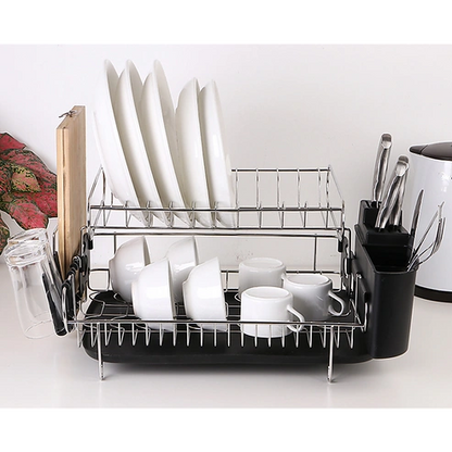 AaponminimarketNNEDSZ Dish Drying Rack Drainer Cup Plate Holder