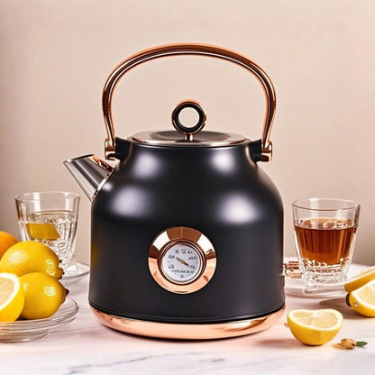 Aaponminimarket 1.7L Electric Water Kettle Black
